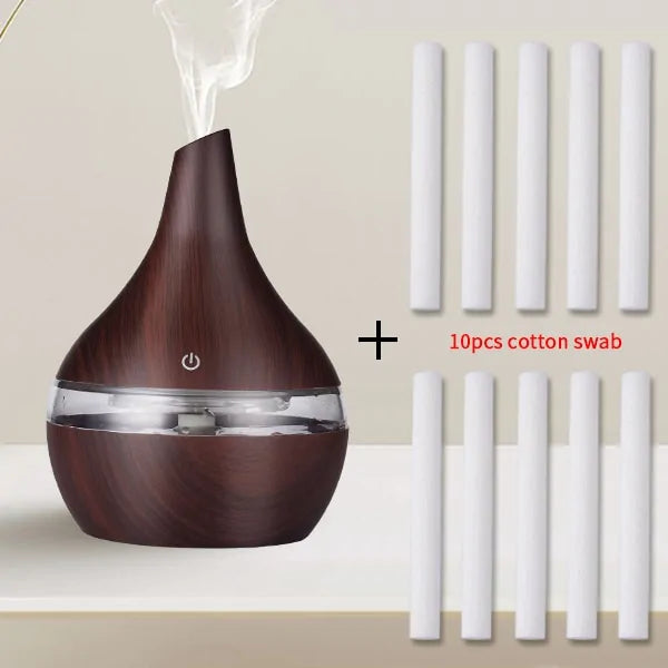 Electric Wood Aroma Air Diffuser