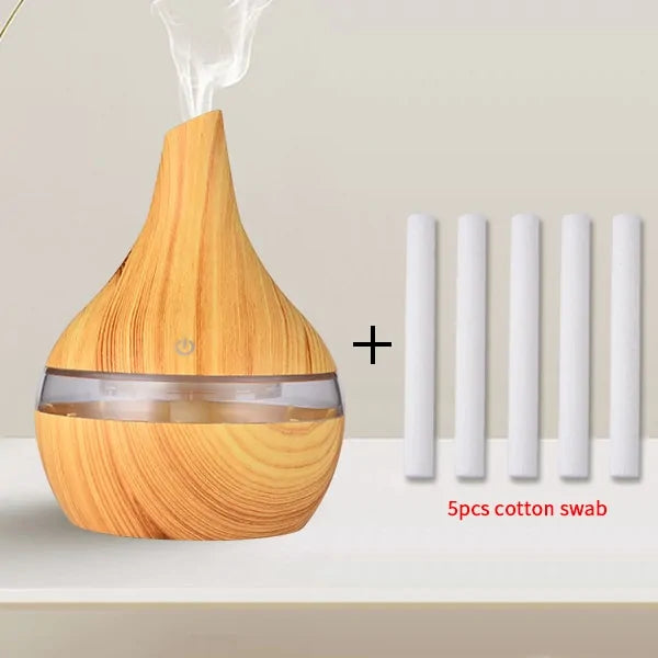 Electric Wood Aroma Air Diffuser