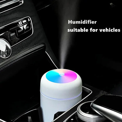 Colorful Cup Humidifier Mini Aroma Diffuser With Cool Mist