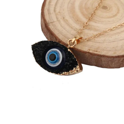 Bohemian Vintage Turkish Evil Eye Pendant Necklace